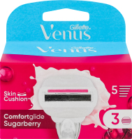 Касети для гоління змінні Солодка ягода Comfortglide Venus Gillette 3шт