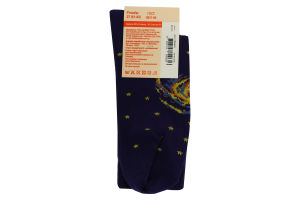 Шкарпетки чоловічі Лівий&Правий Космос 27 фіолет