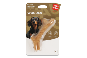 Іграшка для собак 14мм S №6255 Wooden pir Fun WauDog 1шт