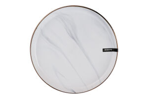 Тарілка обідня Marmo біла кераміка 27см Ardesтo