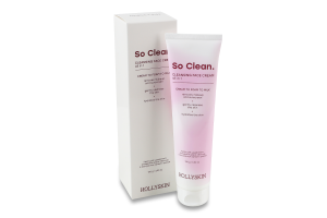 Крем для ежедневного очищения кожи лица с экстрактом камелии и рисом So clean Hollyskin 100г