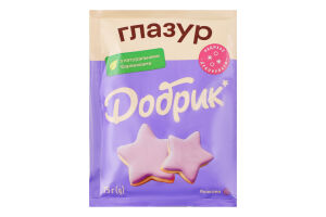 Глазурь с натуральными красителями салатовая Добрик м/у 75г