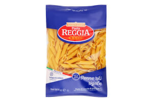 Изделия макаронные из твердых сортов пшеницы Penne ziti rigate №34 Pasta Reggia м/у 500г