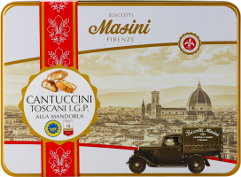 Печиво традиційне тосканське мигдальне Cantuccini Toscani Masini з/б 300г