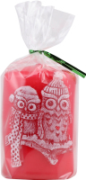 Свічка декоративна Сови циліндр 60*90мм Пако ІФ