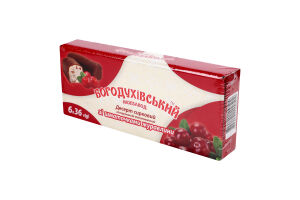 Десерт сирк.глазур. БМЗ 216 г 23% зі шматочками журавлини