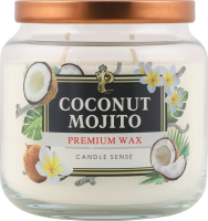 Свічка ароматична Coconut-mojito 350г скло Пако ІФ