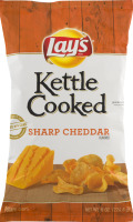 Lay's Kettle Cooked Sharp Cheddar Potato Chips
