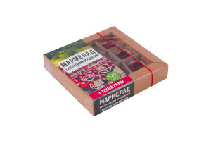 Мармелад з натуральними інгредієнтами з цукатами Яблуко-журавлина Green Stimul к/у 120г