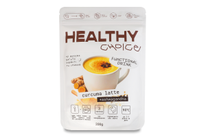 Напій розчинний порошкоподібний Куркума лате Healthy Choice д/п 200г