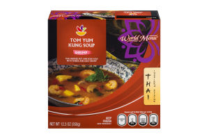 Ahold World Menu Tom Yum Kung Soup Shrimp
