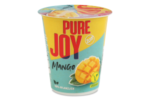 Йогурт кокосово-овсяный со вкусом манго Pure Joy ст 140г