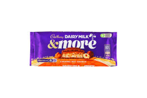 Шоколад мол Cadbury з подріб горіхом та карамеллю