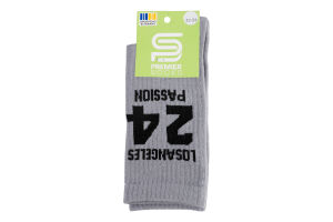Шкарпетки підліткові Premier socks 24 сірий р22-24