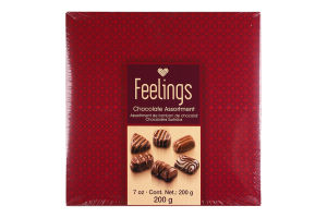 Цукерки Feelings асорті шоколадні