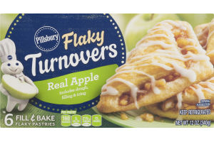 Pillsbury Flaky Turnovers Real Apple - 6 CT