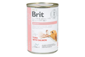 Корм д/собак Ренал при нирковій недостатності 400г ж/б Бріт ВетДієтс