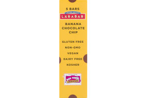 Larabar Banana Chocolate Chip - 5 CT