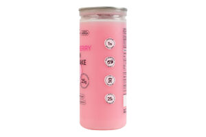 Шейк молочный 1% протеиновый безлактозный с подсластителями со вкусом клубники Nashe п/б 250г