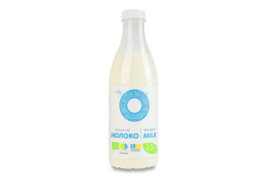 Молоко 2.5% пастеризованное органическое Organic Milk п/бут 900г