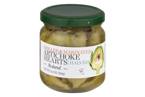 Roland Grilled & Marinated Artichoke Hearts Halved