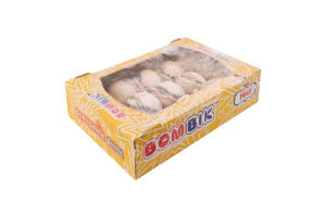 Печиво здобне пісочне зі смаком згущеного молока Горішок Бом-Бік к/у 0.53кг