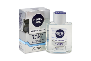 Лосьон после бритья с антибактериальным эффектом Серебряная защита Nivea Men 100мл