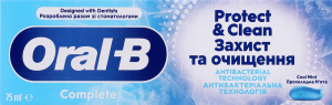 Паста зубна Oral-B Complete Захист та чистота