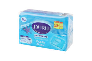 Мило туалетне для душу відновлююче Свіжість океану Fresh Sensations Duru 150г