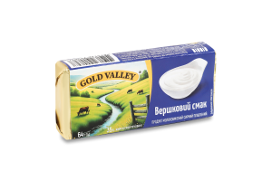 Продукт сирний 35% молоковмісний плавлений Вершковий смак Gold Valley м/у 64г