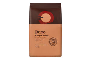 Кофе натуральный жареный молотый Kenyan coffee Buco м/у 200г