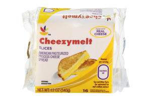 Ahold Cheese Slices Cheezymelt - 16 CT