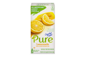 Crystal Light Pure Sweetened Drink Mix Lemonade - 7 CT