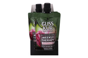 Средство для волос Weekly Therapy Bio-Tech Restore Gliss Kur 50мл