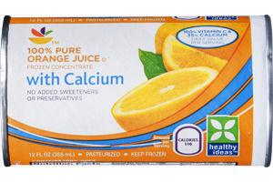 Ahold 100% Pure Orange Juice with Calcium Frozen Concentrate