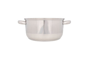 Каструля Gourmet Aosтa 3,8л нержавіюча сталь з скляною кришкою Ardesтo