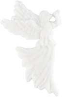 Підвіска Ангел з дудкою Оксамит плас 10*7см 0902-1