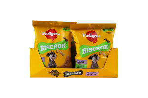 Корм сухой дополнительный для взрослых собак со вкусом курицы, говядины и ягнятины Multi mix Biscrok Pedigree м/у 200г