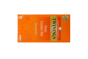 Чай чорний Pure Ceylon Twinings к/у 25x2г
