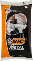 Бритва с 1 лезвием Metal BiC 10шт