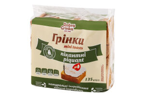 Гренки Пикантные Dobra grinka м/у 135г