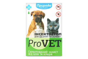 Препарат для щенков и котят Инсектостоп ProVET 6шт