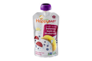 HappyBaby Organics Simple Combos Bananas, Beets & Blueberries 2
