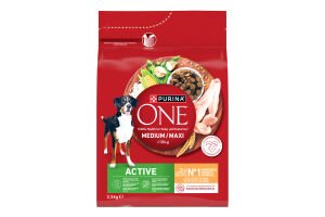 ONE MedMax Active Dog Chicken 4x2.5kg UA