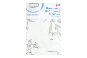 Комплект постільної білизни двоспальний Aro 1шт