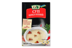 Суп луковый быстрого приготовления Еко м/у 18г