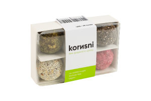 Конфеты фруктово-ореховые без добавленного сахара Ассорти Korиsni к/у 110г
