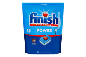 Таблетки для миття посуду в посудомийних машинах All in 1 Power Powerball Finish 85шт