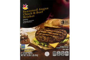 Ahold Seasoned Angus Chuck & Beef Brisket - 3 CT