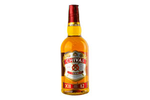 Виски 0.7л 40% шотландский купажированный 12 лет Chivas Regal бут